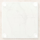 トルコ人の島 ガラスコースター (裏面)