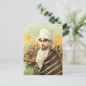 トルコ人の装伝統的飾 ポストカード (スタンド正面)