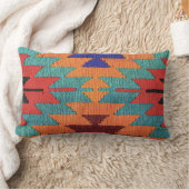"トルコ人デザイン装飾用クッション" ランバークッション (ブランケット)