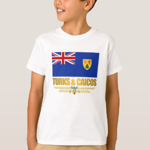 トルコ人及びCaicosのプライドの服装 Tシャツ