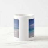 トルコ人及びCaicos -ビーチ! コーヒーマグカップ (中央)