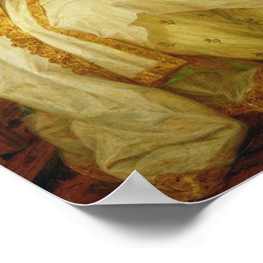 トルコ人女性1773年 ポスター (角)