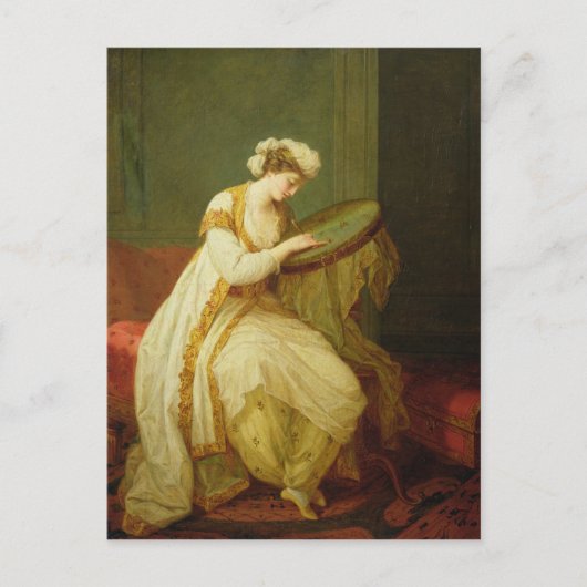 トルコ人女性1773年 ポストカード (正面)