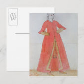 トルコ人女性 ポストカード (正面/裏面)