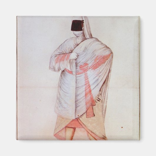 トルコ人女性 マグネット (正面)