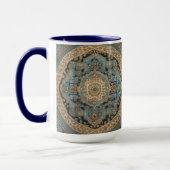 トルコ人気があるの美しい古いパターンコレクション マグカップ (左)