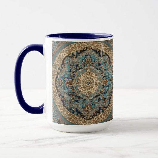 トルコ人気があるの美しい古いパターンコレクション マグカップ (左)