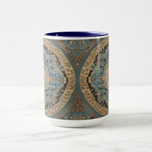 トルコ人気があるの美しい古いパターンコレクション マグカップ (中央)