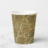 トルコ伝統的アラブイスラム様式 紙コップ (裏面)