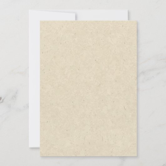 トルコ伝統的感謝祭 招待状 (裏面)