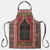 トルコ伝統的絨毯デザイン エプロン (正面)