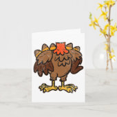 トルコ体衣装おもしろい感謝祭秋au カード (黄色い花)