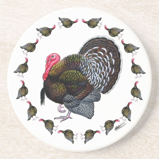 トルコ円 コースター (正面)