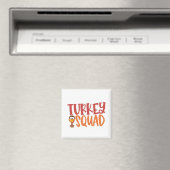 トルコ分隊マッチング衣装トルコ感謝祭 マグネット (インサイチュ (食洗機))
