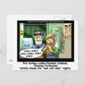 トルコ刑務所のみティおもしろいーのマグカップ&ギフトを呼び出す ポストカード (正面/裏面)