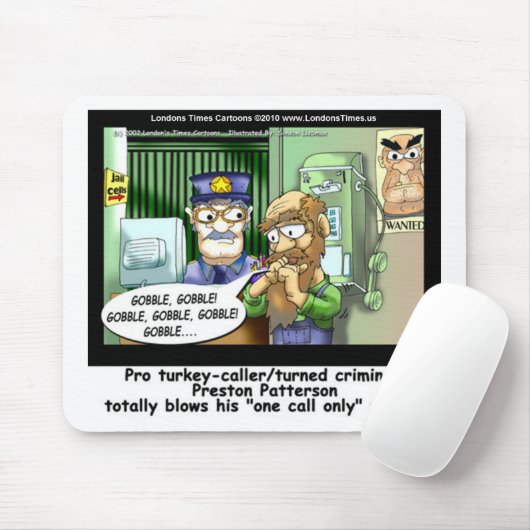 トルコ刑務所のみティおもしろいーのマグカップ&ギフトを呼び出す マウスパッド (マウス)