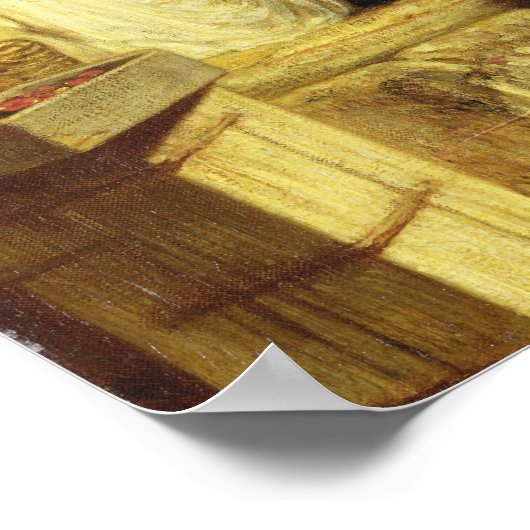 トルコ商人喫煙店, 1844 ポスター (角)