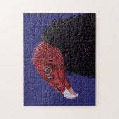 トルコ図解入りの、写真付きのハゲワシ ジグソーパズル (縦)