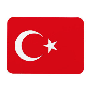 トルコ国旗と愛国的な柔軟な磁石 マグネット