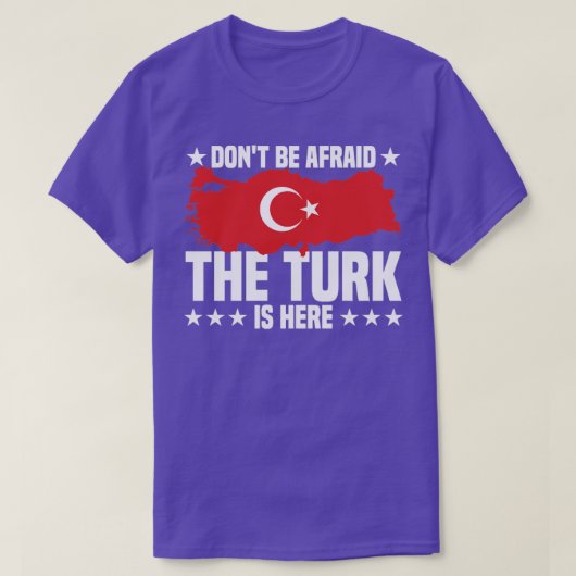 トルコ国旗のトルコ贈り物1 Tシャツ (デザイン正面)