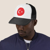トルコ国旗の円 キャップ (インサイチュ)