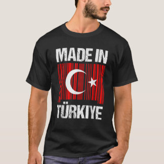 トルコ国旗トルコTシャツTシャツで作られた Tシャツ