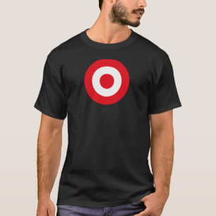 トルコ国旗丸型陸軍丸形シンボル Tシャツ