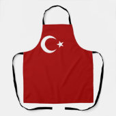 トルコ国旗 エプロン (正面)