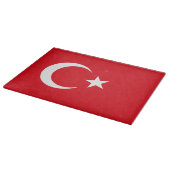 トルコ国旗 カッティングボード (角)