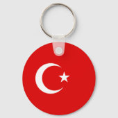 トルコ国旗 キーホルダー (裏面)
