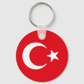 トルコ国旗 キーホルダー (裏面)