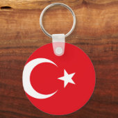 トルコ国旗 キーホルダー (正面)