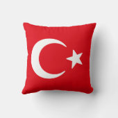 トルコ国旗 クッション (裏面)