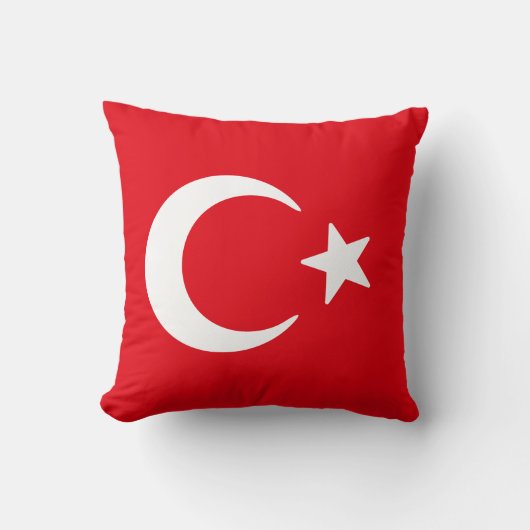 トルコ国旗 クッション (正面)