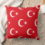 トルコ国旗 クッション (ブランケット)