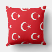 トルコ国旗 クッション (裏面)