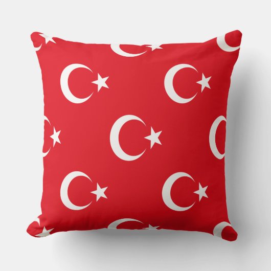 トルコ国旗 クッション (正面)