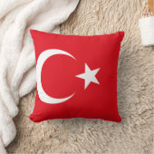 トルコ国旗 クッション (ブランケット)