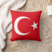 トルコ国旗 クッション (ブランケット)