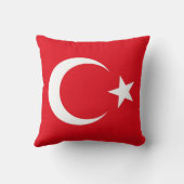 トルコ国旗 クッション (裏面)