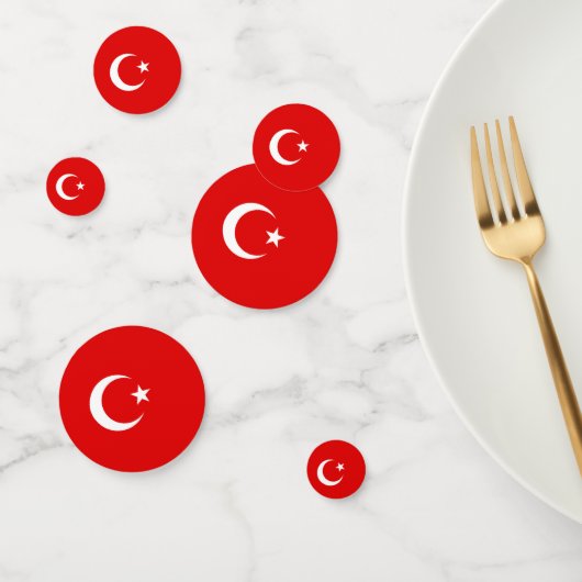 トルコ国旗 コンフェッティ (グループ)