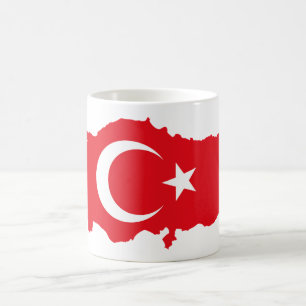 トルコ国旗 コーヒーマグカップ