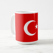 トルコ国旗 コーヒーマグカップ (正面左)