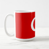 トルコ国旗 コーヒーマグカップ (左)