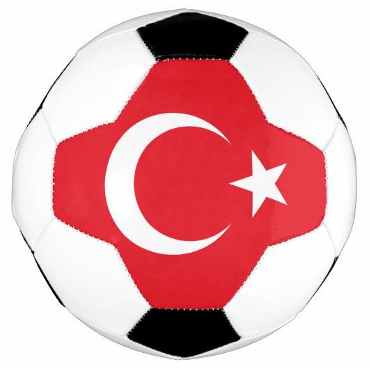 トルコ国旗 サッカーボール (正面)