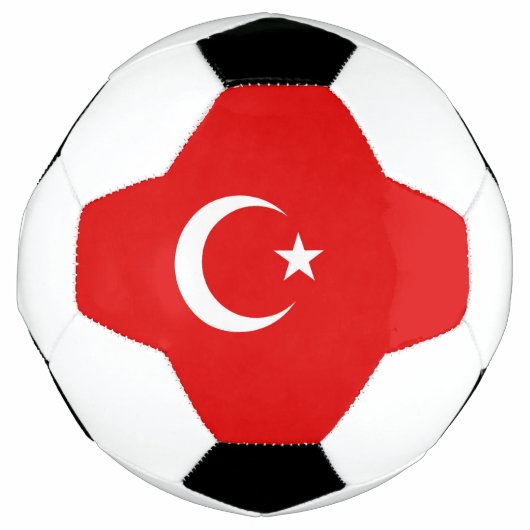トルコ国旗 サッカーボール (正面)