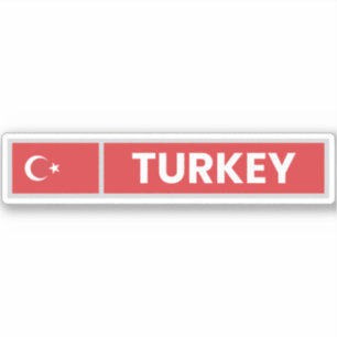 トルコ国旗 シール