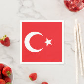 トルコ国旗 スタンダードカクテルナプキン (インサイチュ)
