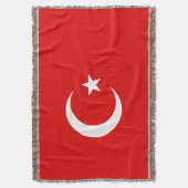 トルコ国旗 スローブランケット (正面縦)