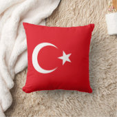 トルコ国旗(トルコ) クッション (ブランケット)